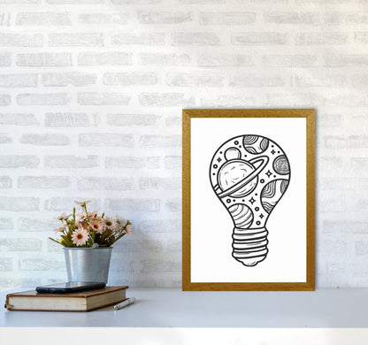 I Just Had An Idea Art Print by Jason Stanley A3 Print Only