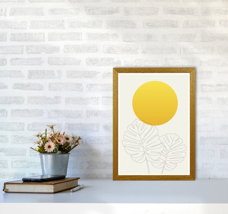 Botanical Yellow 1 Art Print by Jason Stanley A3 Print Only