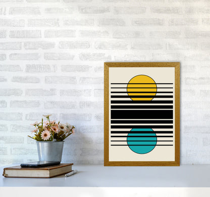 Geometric Suns III Art Print by Jason Stanley A3 Print Only