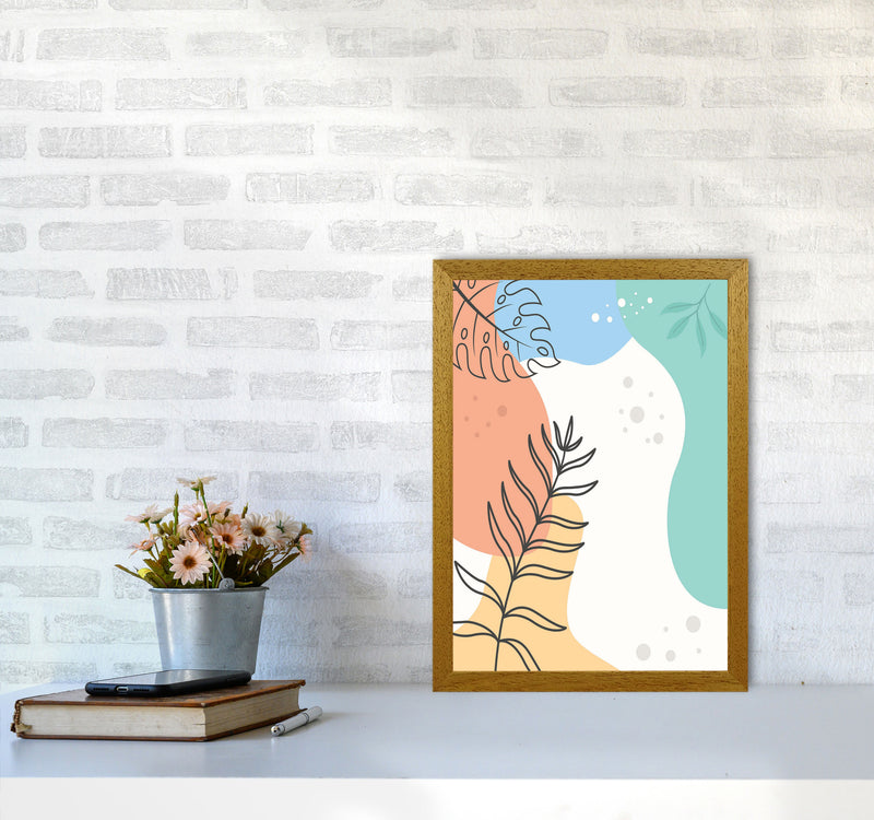 Abstract Leaves II Art Print by Jason Stanley A3 Print Only