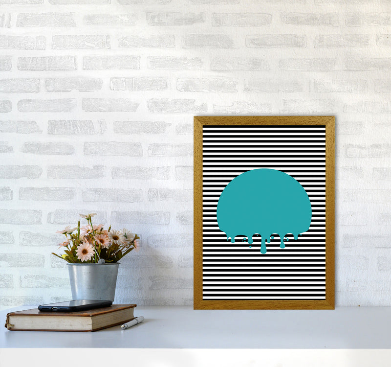 The Melting Moon Art Print by Jason Stanley A3 Print Only