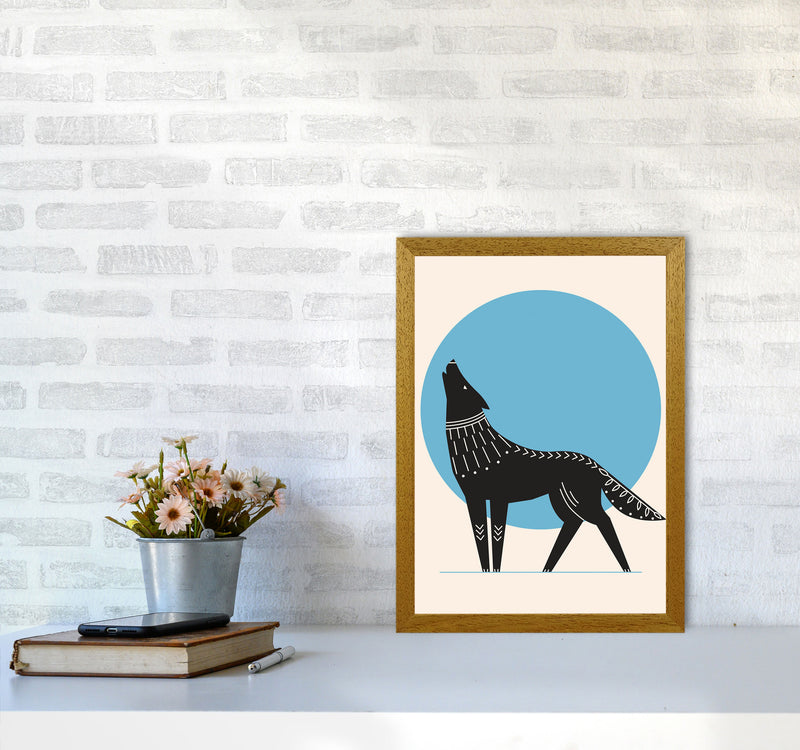 Howl At The Moon Art Print by Jason Stanley A3 Print Only