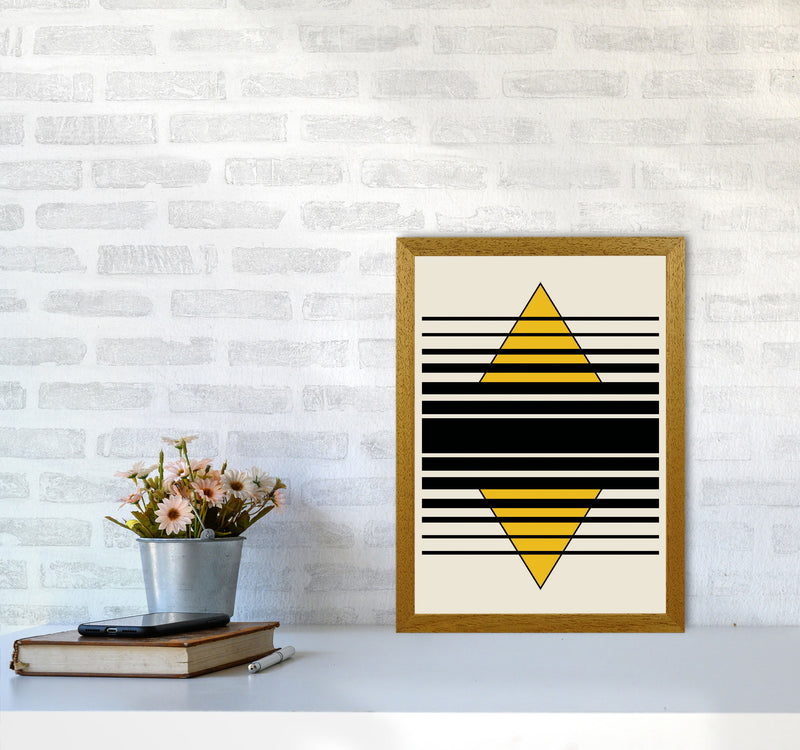 Geometric Pyramid Art Print by Jason Stanley A3 Print Only