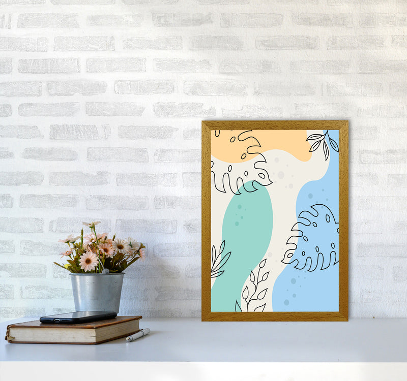 Abstract Leaves I Art Print by Jason Stanley A3 Print Only