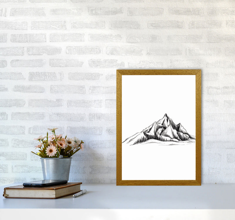 To The Mountains Art Print by Jason Stanley A3 Print Only