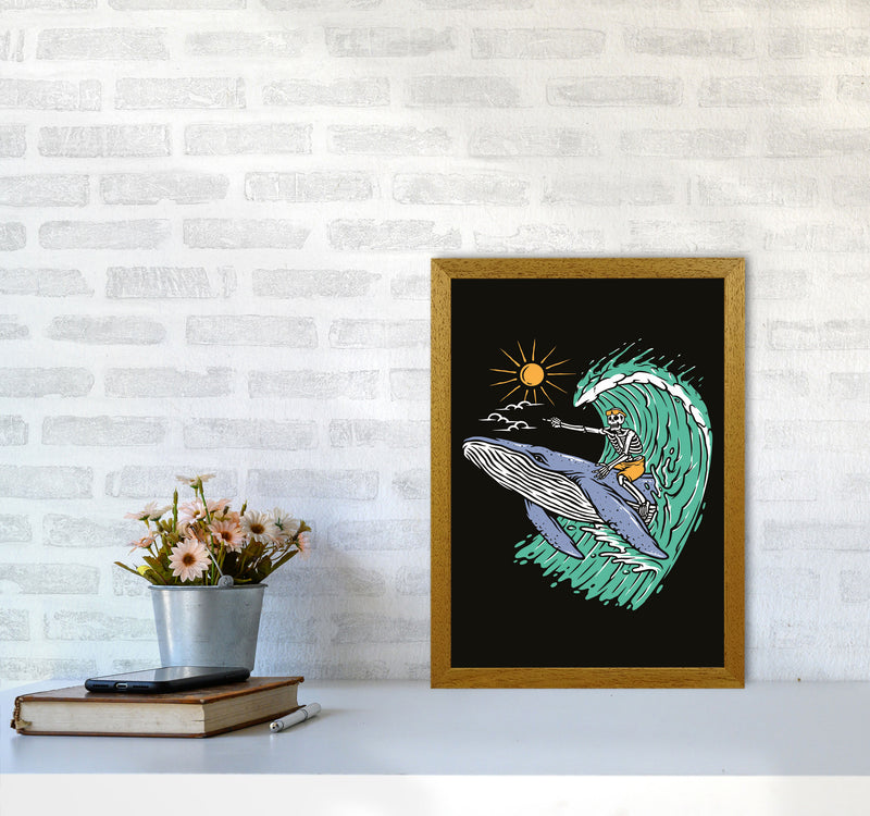 Going Straight! Art Print by Jason Stanley A3 Print Only
