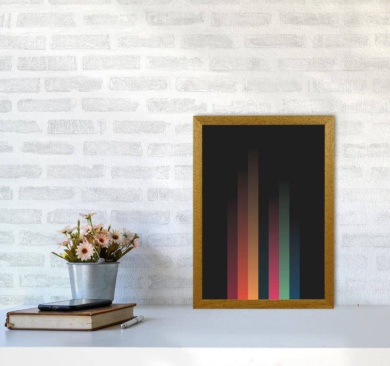 Faded Stripes 3 Art Print by Jason Stanley A3 Print Only