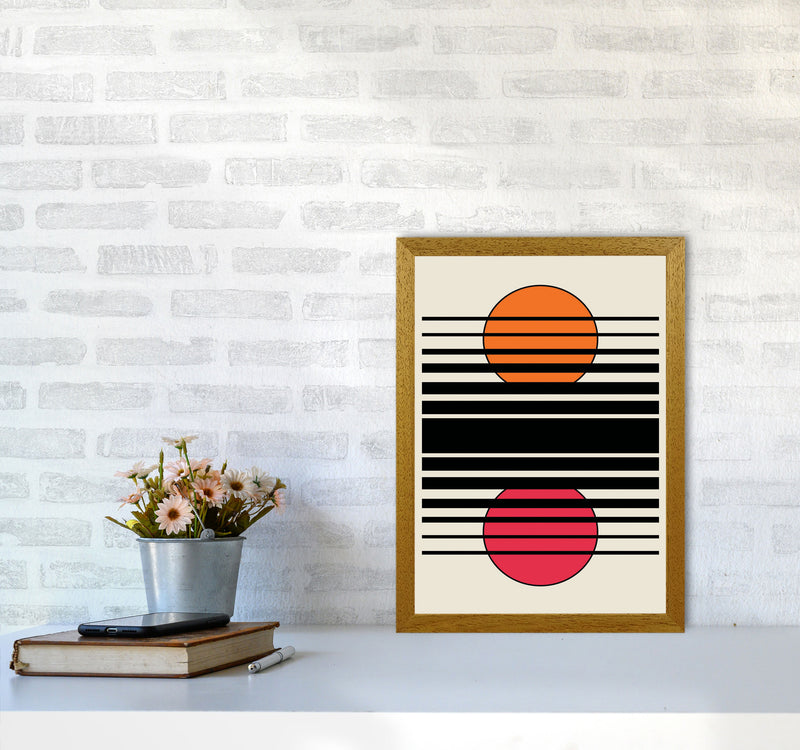 Geometric Suns Art Print by Jason Stanley A3 Print Only