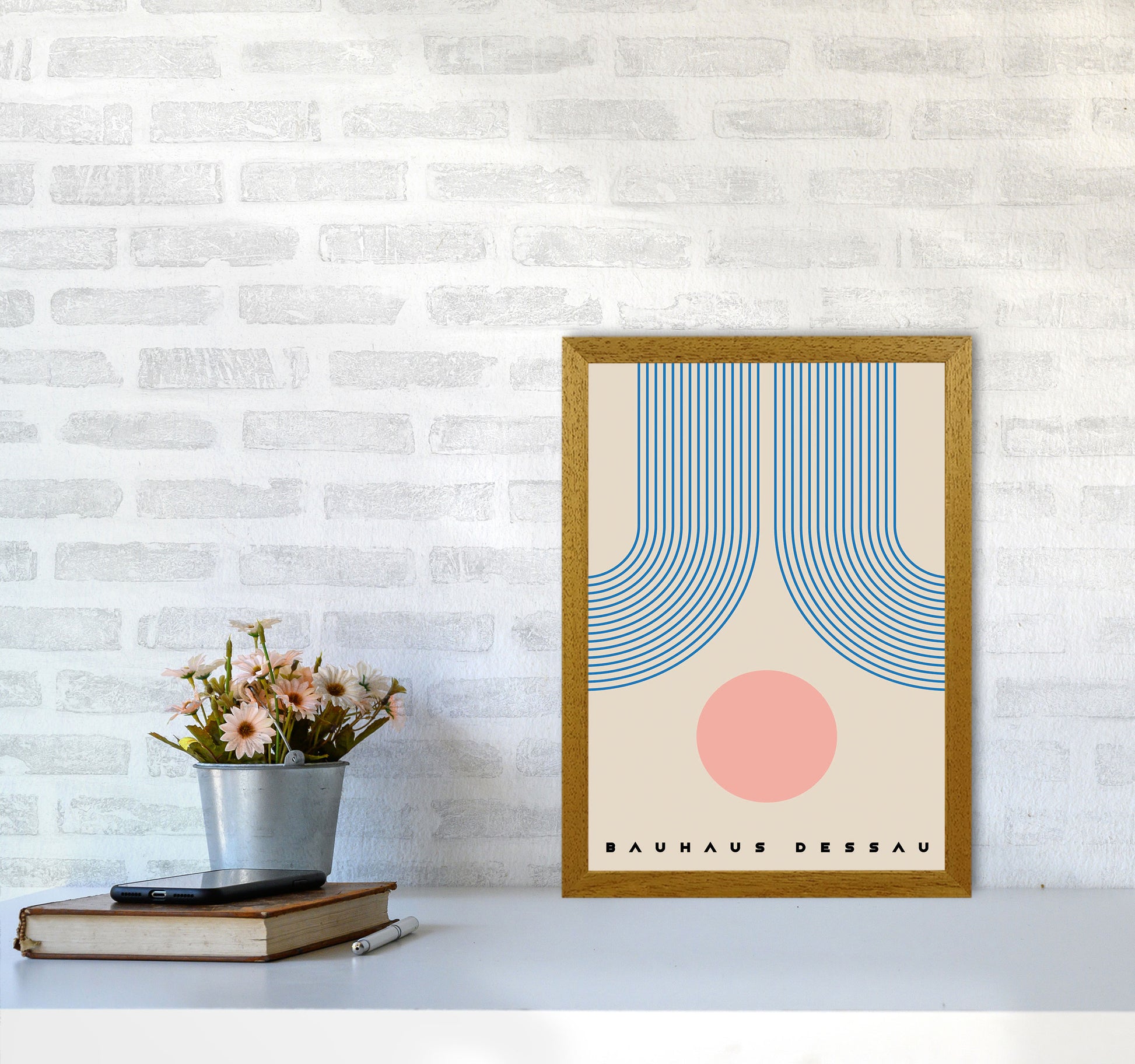 Bauhaus Design Art Print by Jason Stanley A3 Print Only