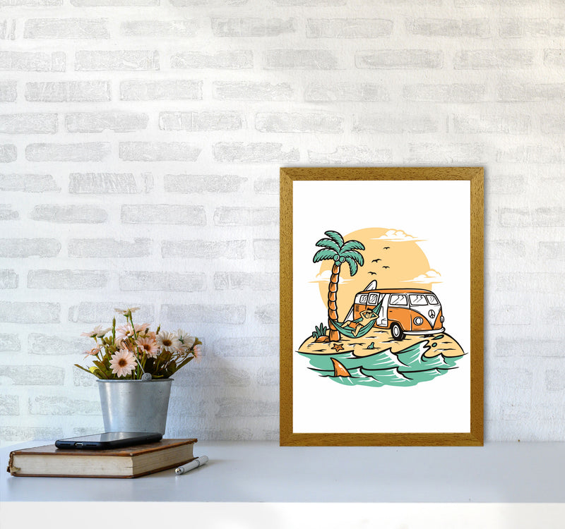 The Good Life Art Print by Jason Stanley A3 Print Only