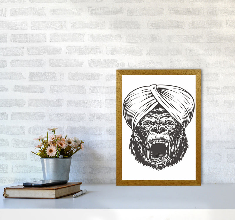 Wise Gorilla Art Print by Jason Stanley A3 Print Only