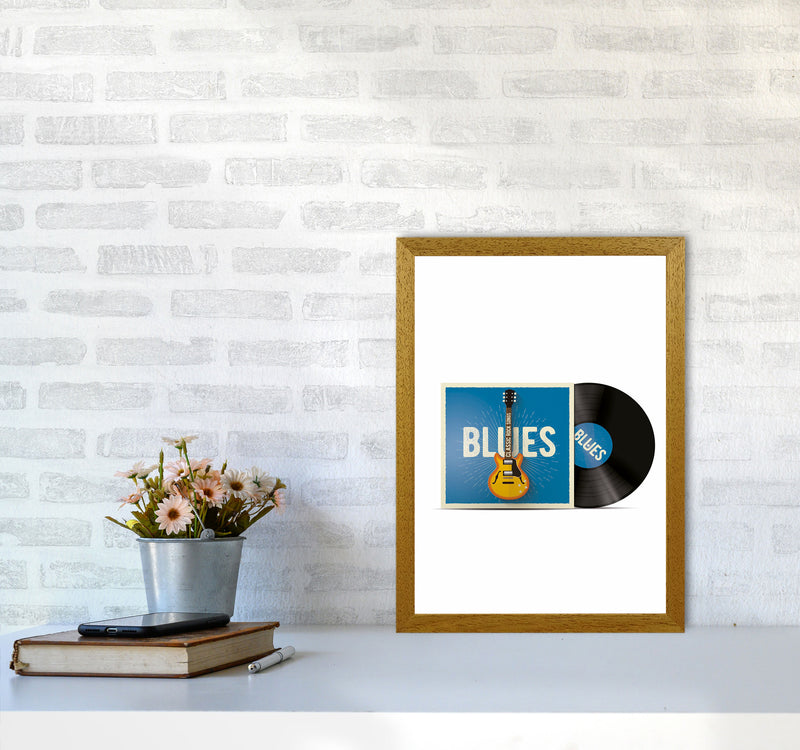 Blues Vinyl Art Print by Jason Stanley A3 Print Only