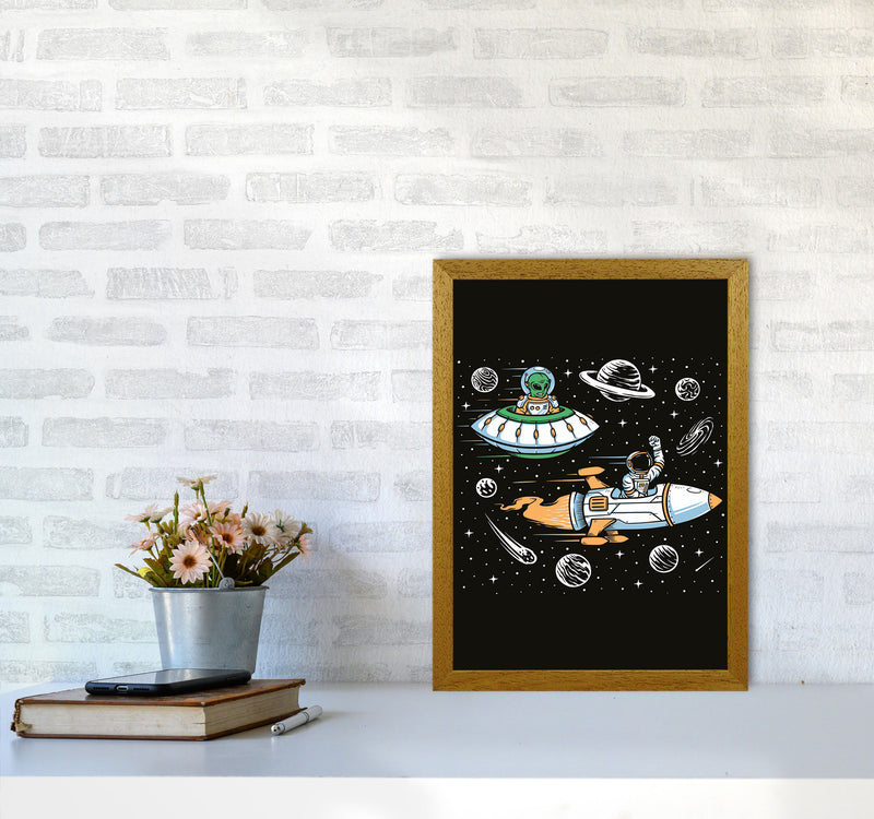 Space Rage Art Print by Jason Stanley A3 Print Only