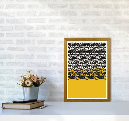 Yellow Vibe Art Print by Jason Stanley A3 Print Only