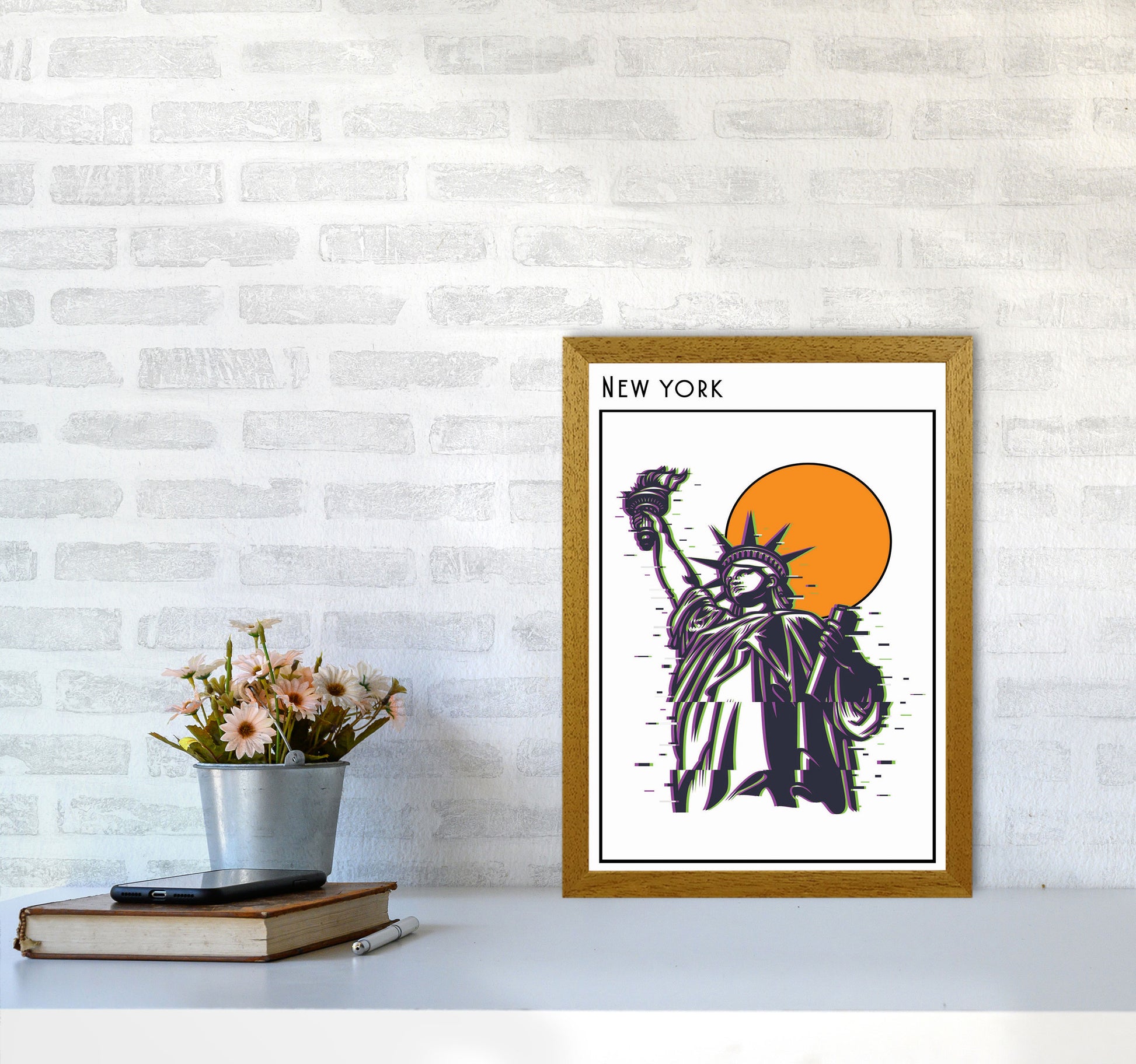 New York Art Print by Jason Stanley A3 Print Only