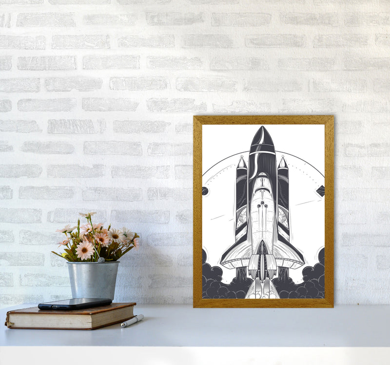 Blastoff! Art Print by Jason Stanley A3 Print Only