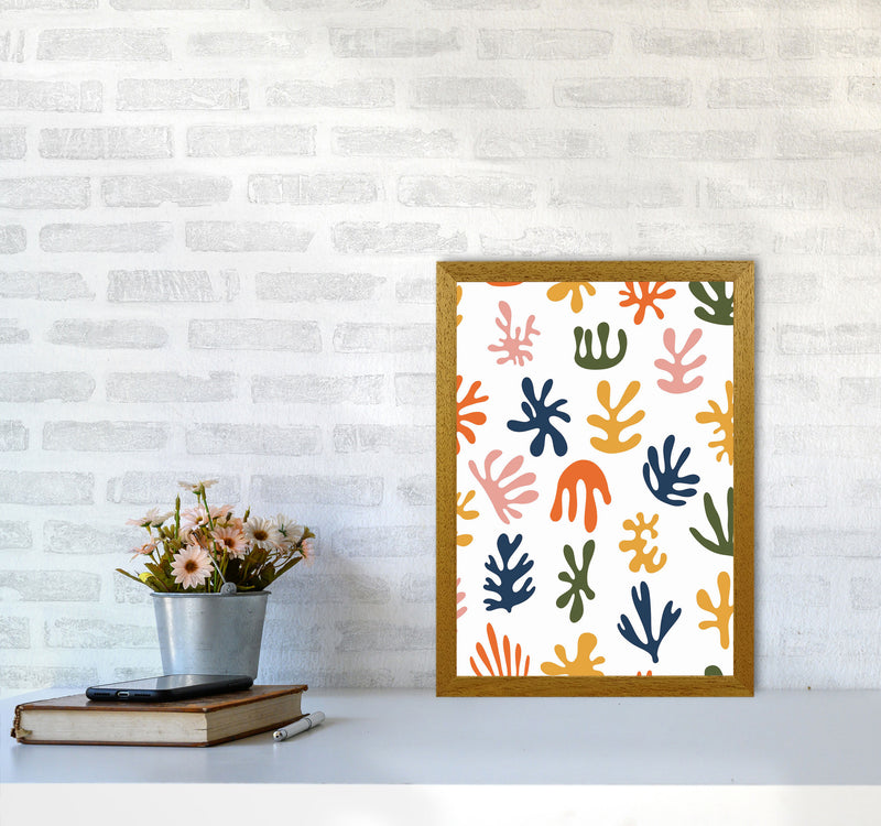 Minimal Abstract Algae IIII Art Print by Jason Stanley A3 Print Only