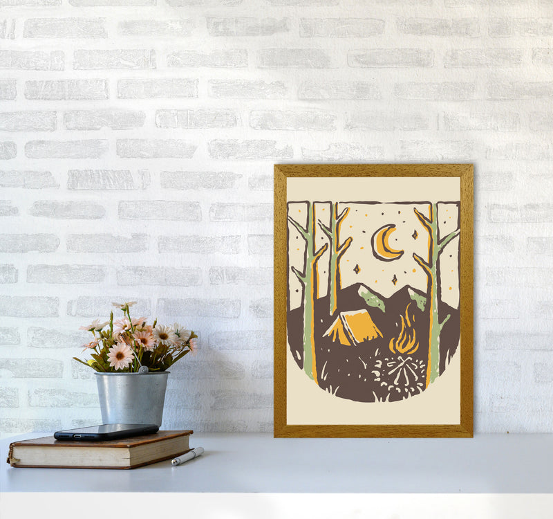 Camp Vibes Only Art Print by Jason Stanley A3 Print Only