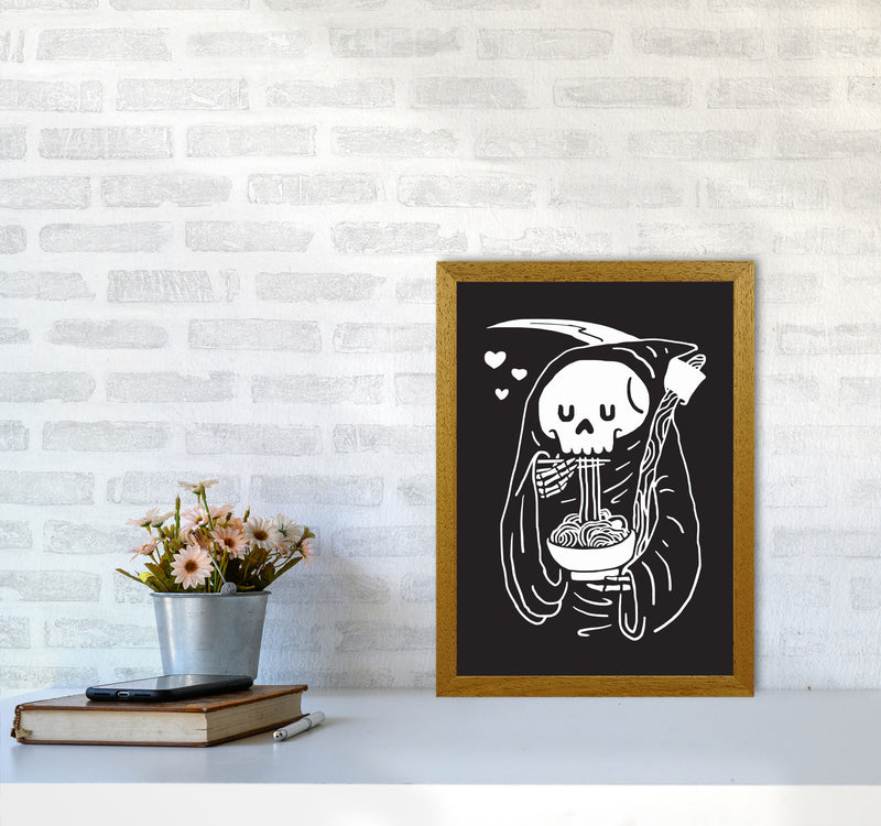 But First...Noodles Art Print by Jason Stanley A3 Print Only