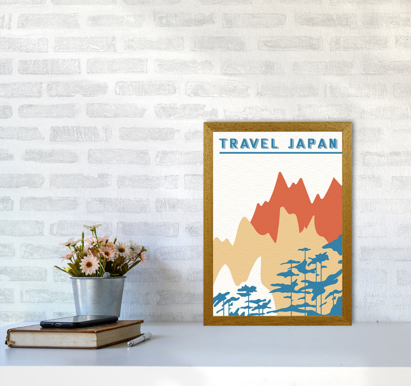 Traval Japan Minimilism III Art Print by Jason Stanley A3 Print Only