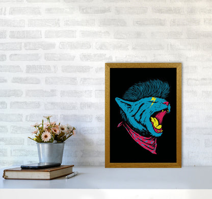 The Killer Cat Art Print by Jason Stanley A3 Print Only