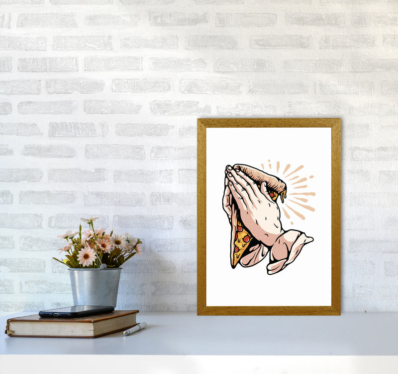 Pizza Is Life Art Print by Jason Stanley A3 Print Only