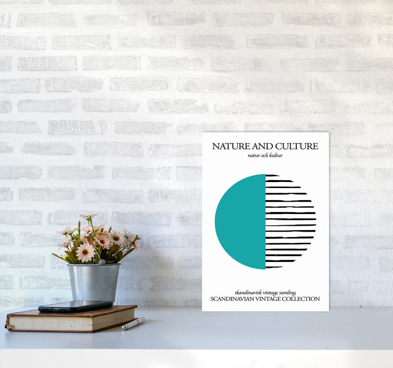Nature And Culture Scandinavian Collection IV Art Print by Jason Stanley A3 Black Frame