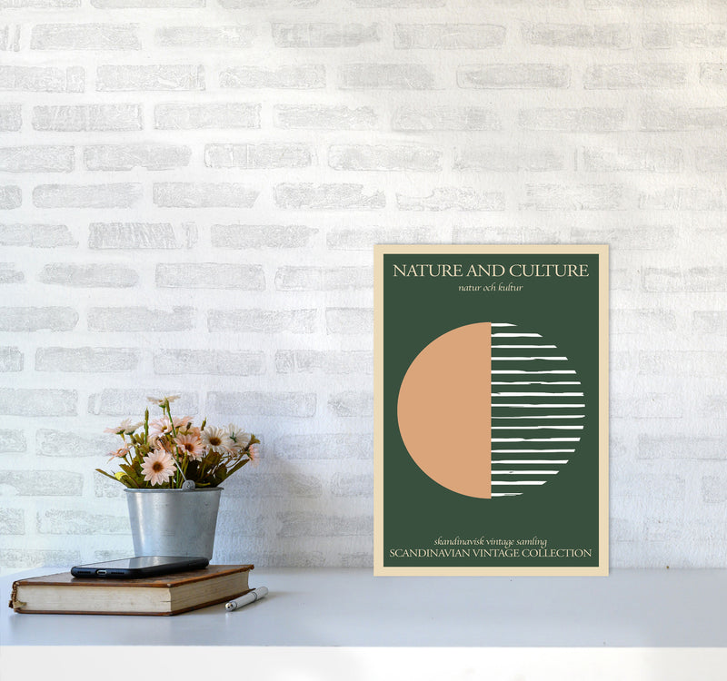 Nature And Culture Scandinavian Collection Art Print by Jason Stanley A3 Black Frame
