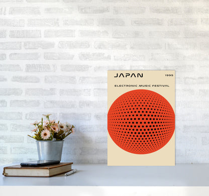 Japan Electronic Music Festival Art Print by Jason Stanley A3 Black Frame