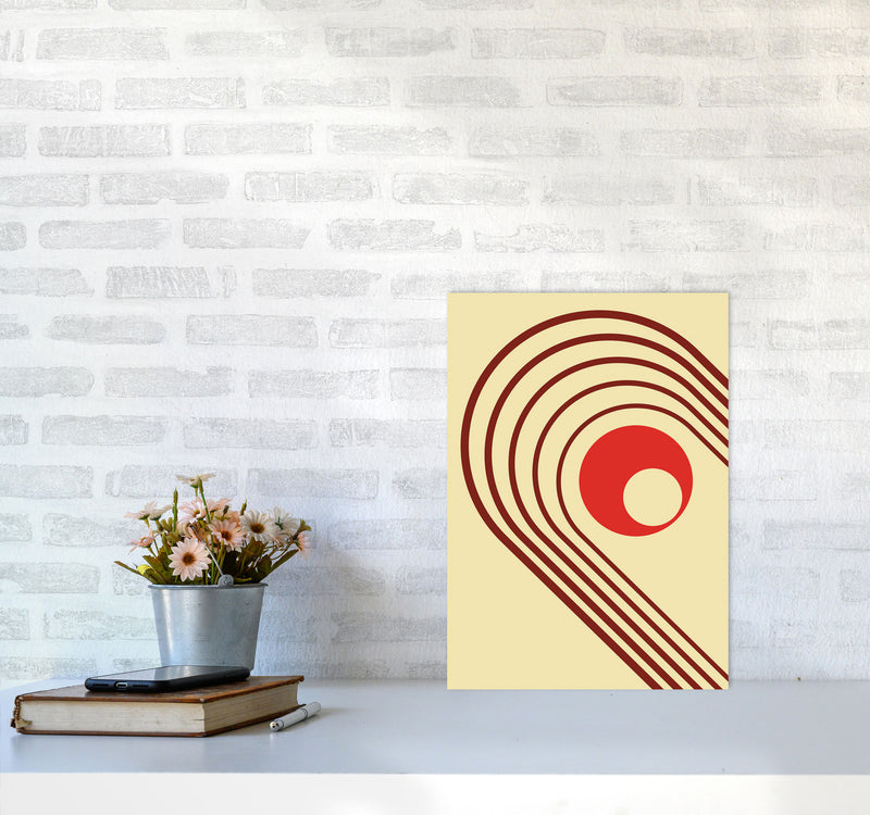 Minimal Geometric Series - 37 Art Print by Jason Stanley A3 Black Frame