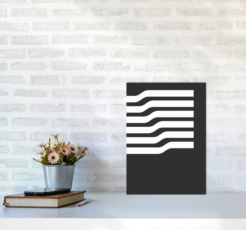 Minimal Geometric Series - 17 Art Print by Jason Stanley A3 Black Frame