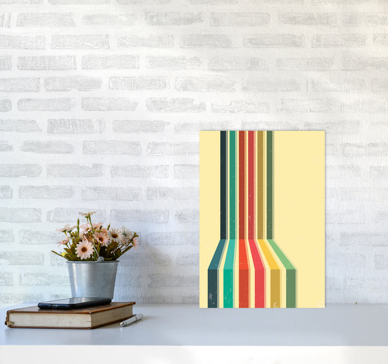 Minimal Geometric Series - 50 Art Print by Jason Stanley A3 Black Frame