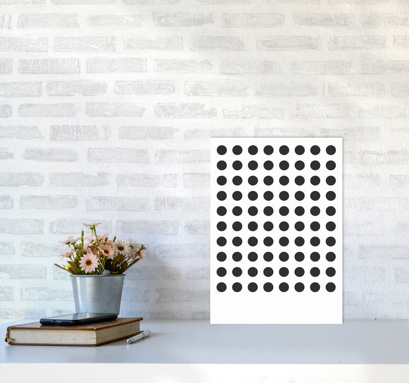 Minimal Geometric Series - 9 Art Print by Jason Stanley A3 Black Frame