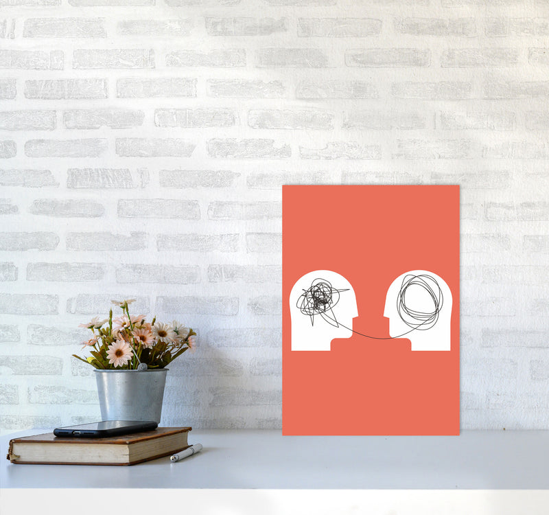 Disorganized To Organized Art Print by Jason Stanley A3 Black Frame