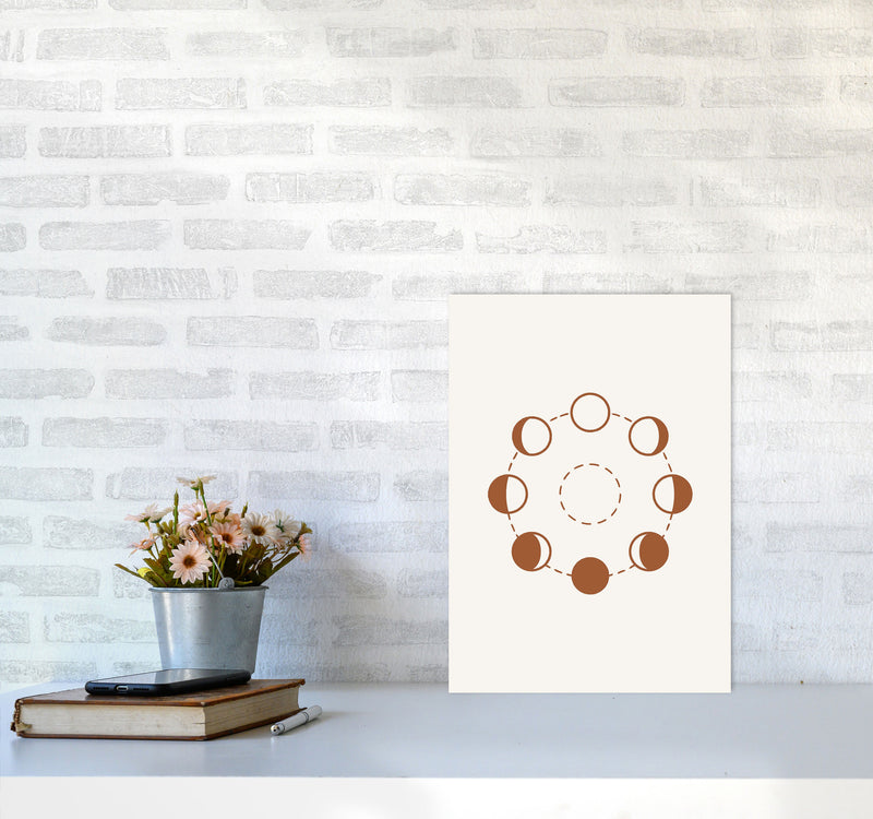 Everything Goes In Cycles Art Print by Jason Stanley A3 Black Frame