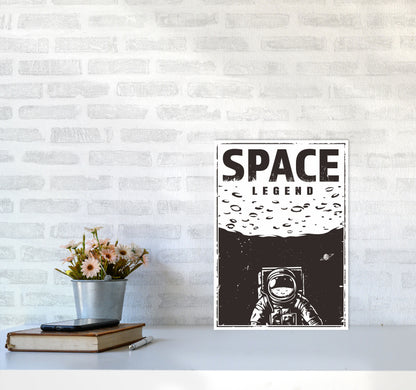 Outer Space Series - #19 Art Print by Jason Stanley A3 Black Frame