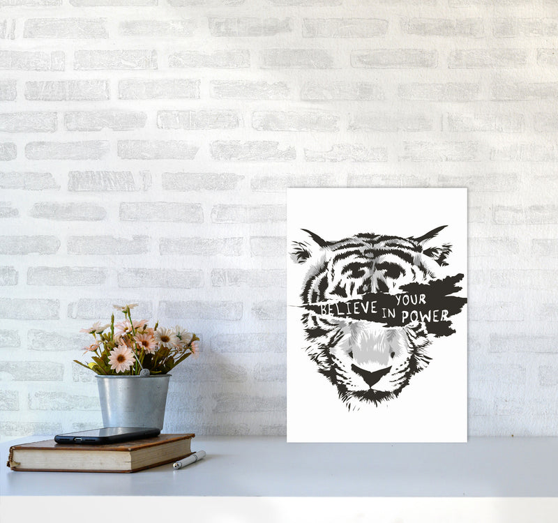 Believe In Your Power Art Print by Jason Stanley A3 Black Frame