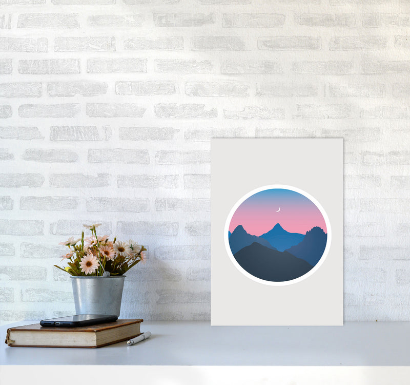 Moody Moonrise Kingdom Art Print by Jason Stanley A3 Black Frame