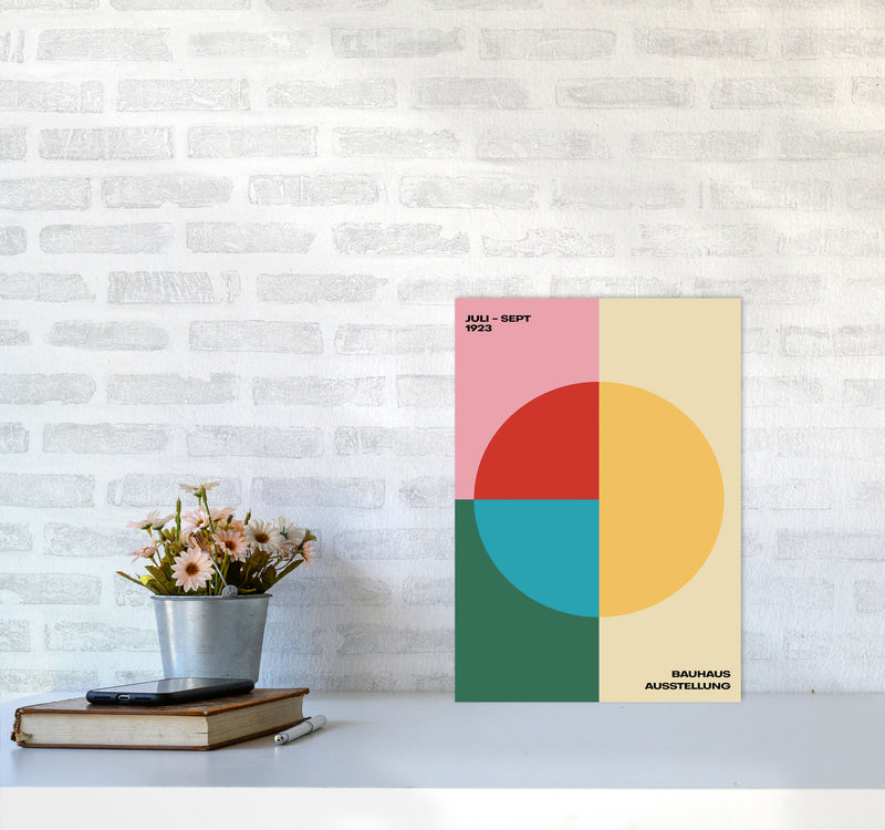 Bauhaus Juli-Sept 1923 Art Print by Jason Stanley A3 Black Frame
