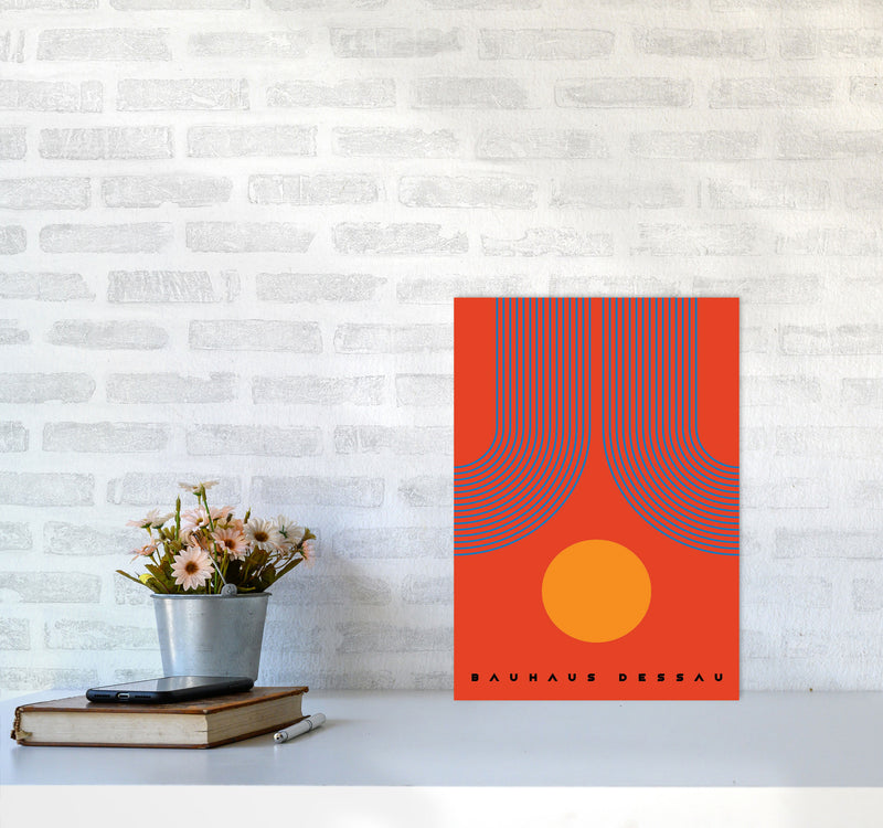 Bauhaus Design IIIII Art Print by Jason Stanley A3 Black Frame
