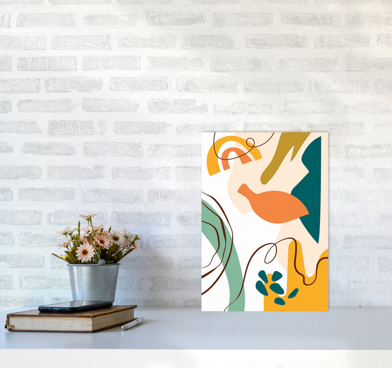Abstract Expression I Art Print by Jason Stanley A3 Black Frame