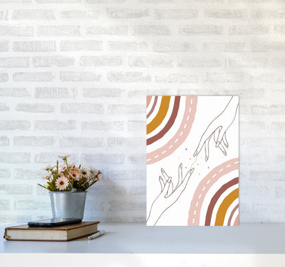 We Are All Connected Art Print by Jason Stanley A3 Black Frame