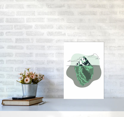 Iceberg Right Ahead Art Print by Jason Stanley A3 Black Frame