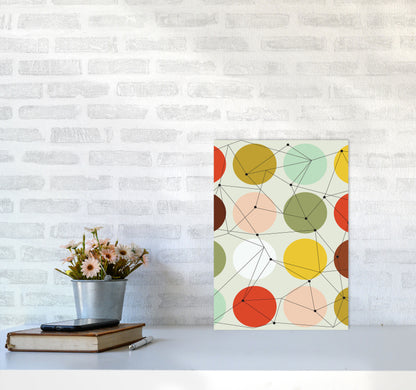 Geometry On Circles Art Print by Jason Stanley A3 Black Frame