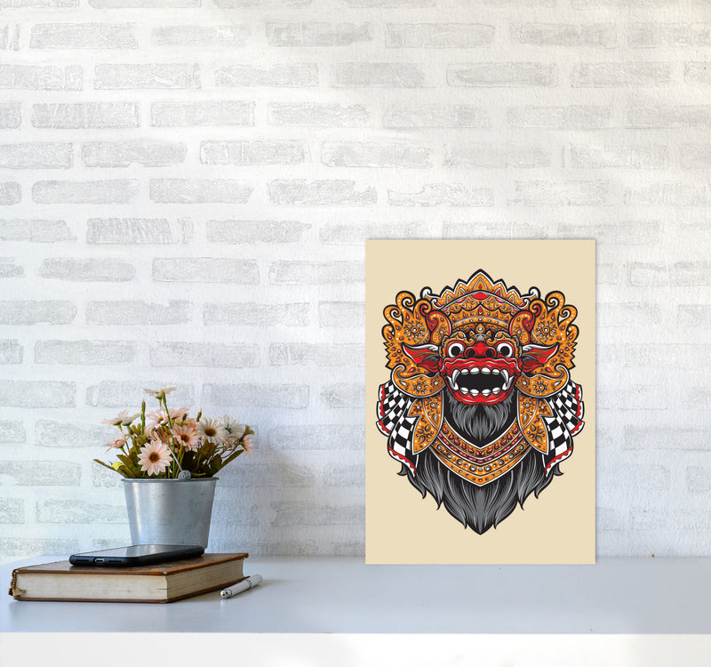 Balinese Mythology Art Print by Jason Stanley A3 Black Frame