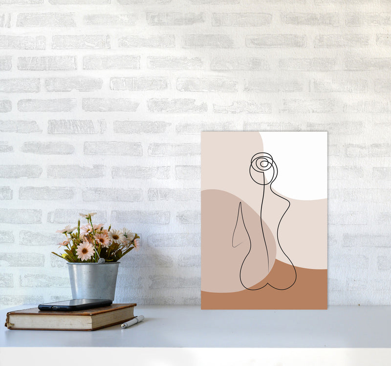 Female Figure III Art Print by Jason Stanley A3 Black Frame