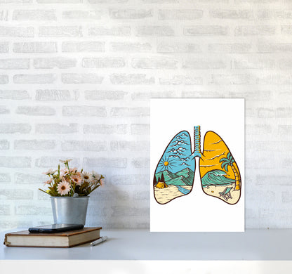 Breathe It All In Art Print by Jason Stanley A3 Black Frame