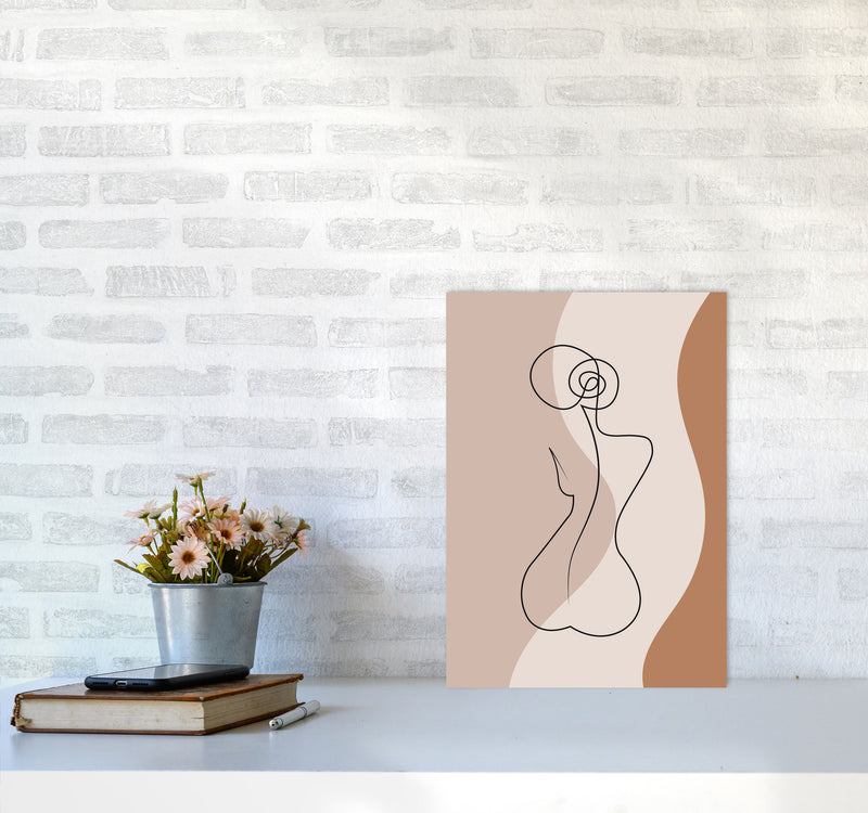 Female Figure I Art Print by Jason Stanley A3 Black Frame