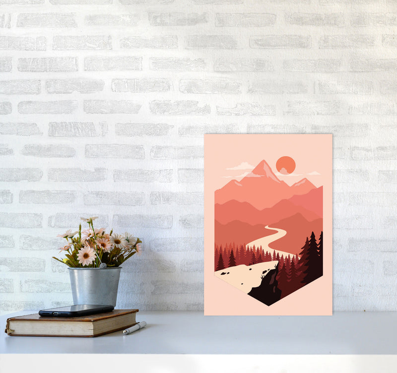 Get Out There 2 Art Print by Jason Stanley A3 Black Frame