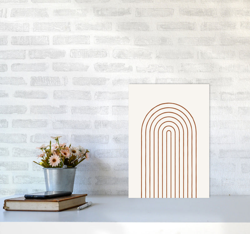 Endless Rainbow Art Print by Jason Stanley A3 Black Frame